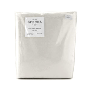 100% Cotton Plush Blanket – Soft, Breathable, All-Season