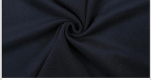 Navy Blue Wool Blend Coating Fabric – Heavy Weight, 59" Wide