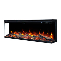 3-Sided Smart Electric Fireplace