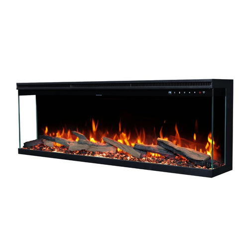 3-Sided Smart Electric Fireplace
