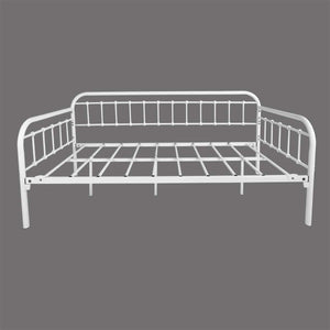 Metal Daybed Frame Twin Size – Heavy Duty Slats, Sofa Bed Platform