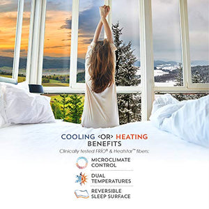 Reversible Cooling & Warming Mattress Protector