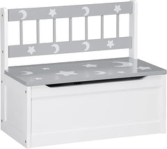Kids Toy Box Storage Bench with Lid