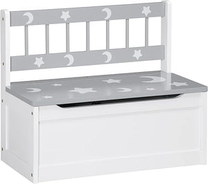 Kids Toy Box Storage Bench with Lid