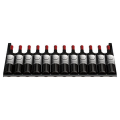 Wall Mounted Metal Wine Rack – 12 Bottle Modular Display