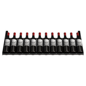 Wall Mounted Metal Wine Rack – 12 Bottle Modular Display