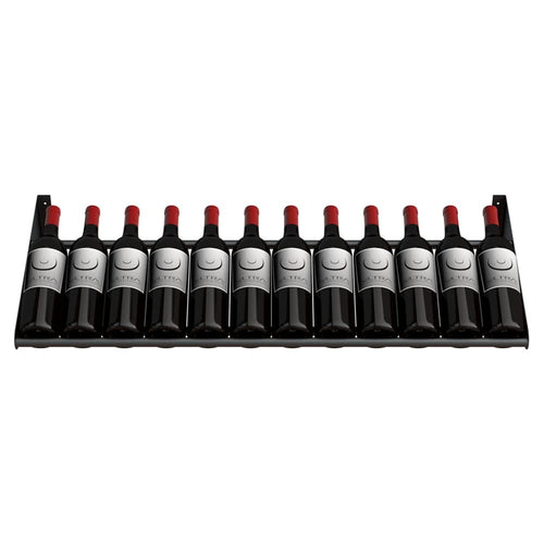 Wall Mounted Metal Wine Rack – 12 Bottle Modular Display