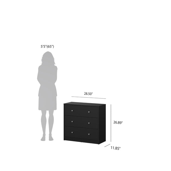 4-Piece Bedroom Set – Black