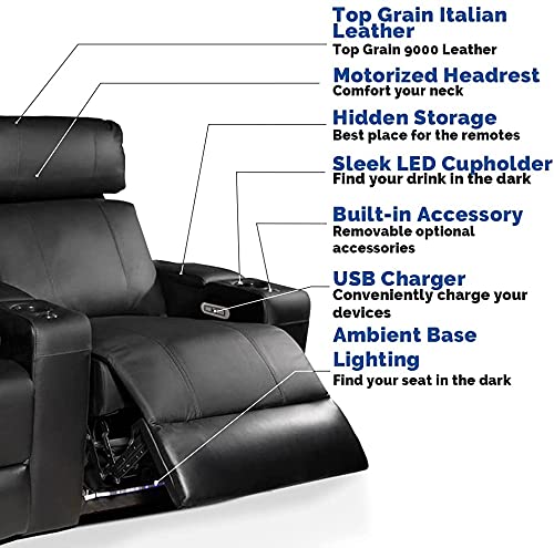 Power Recliner Home Theater Seat
