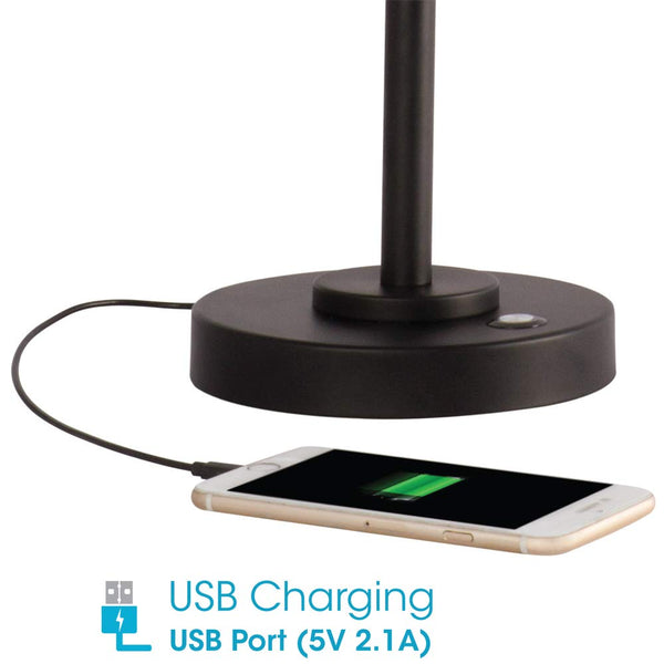LED Desk Lamp with USB Port