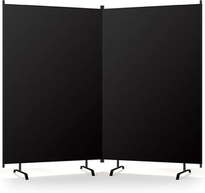 Blackout Room Divider – Freestanding Folding Privacy Screen