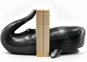 Whale Nautical Bookends