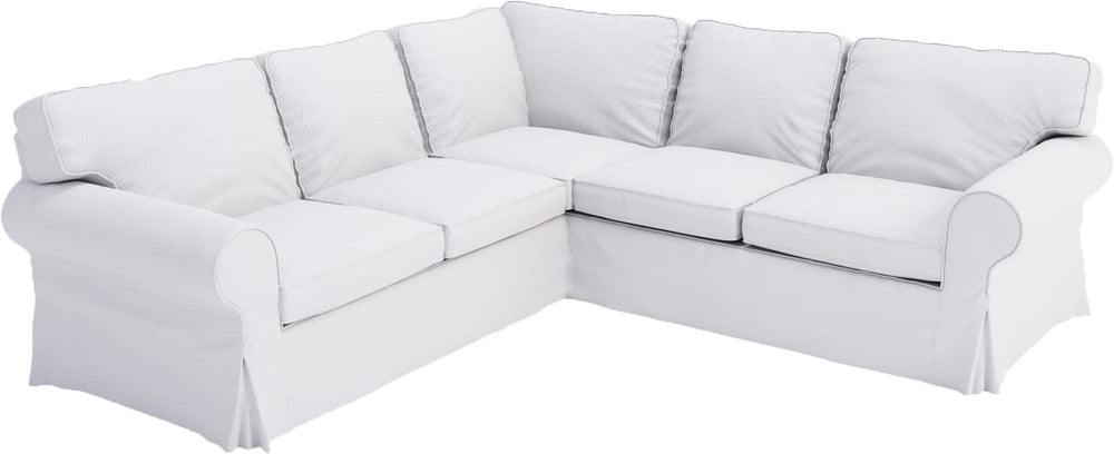 IKEA Ektorp Corner Sofa Slipcover Set – Cotton Replacement Cover