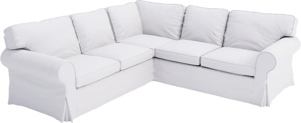 IKEA Ektorp Corner Sofa Slipcover Set – Cotton Replacement Cover