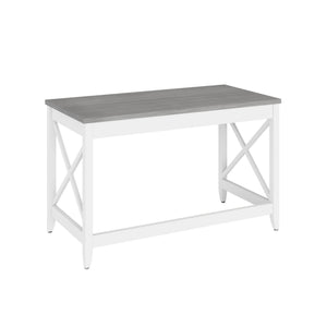 Farmhouse Writing Desk 47" | Light Grey