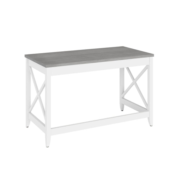 Farmhouse Writing Desk 47" | Light Grey