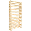 216-Bottle Freestanding Wood Wine Rack