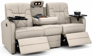 RV Double Recliner Sofa with Heat & Massage
