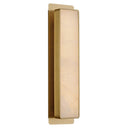 Alabaster Wall Sconce – 19.7" Natural Marble Indoor Wall Light, Gold, 18W LED