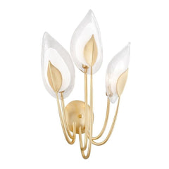 3-Light Wall Sconce with Clear Glass