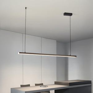 LED Linear Chandelier with Adjustable Color Temperature 3000K–6000K