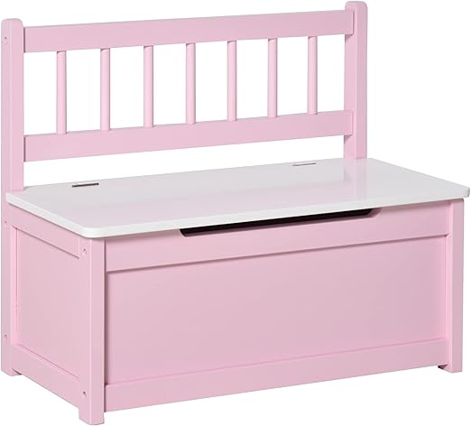 Kids Toy Box Storage Bench with Lid
