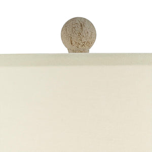 Southwest Rustic Jug Table Lamps Set of 2 – 28" Sand Finish, Cream Shade