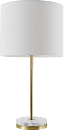Industrial 2-Light Table Lamp with Dual Pull Chain