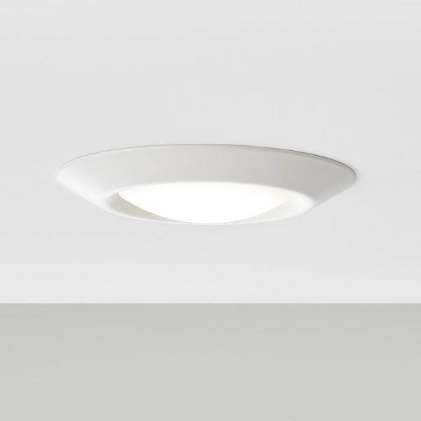 6-Inch Canless LED Recessed Downlight – 3000K, 925 Lumens, 90 CRI, Dimmable, Wet Rated