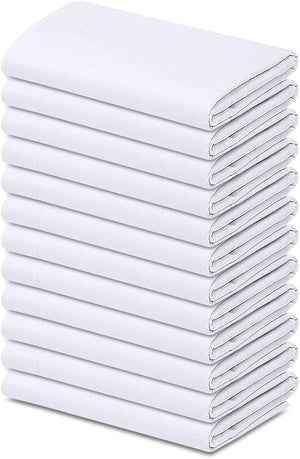 Polycotton Pillowcases Bulk Pack – Standard, Queen & King