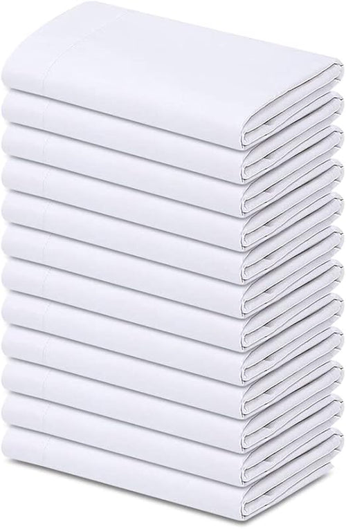 Polycotton Pillowcases Bulk Pack – Standard, Queen & King