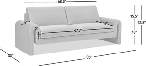 Arched Arm Upholstered Seating Collection