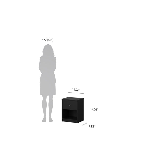 4-Piece Bedroom Set – Black
