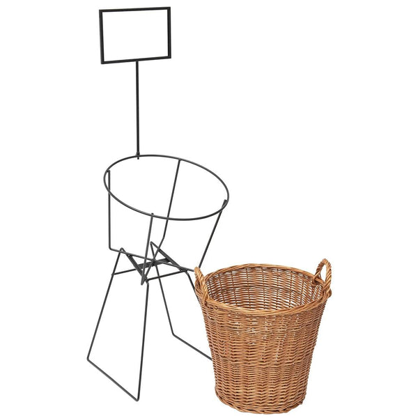 Synthetic Wicker Basket Display Set