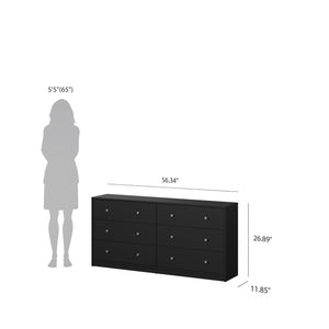 4-Piece Bedroom Set – Black
