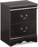 2-Drawer Nightstand with Louis Philippe Moulding