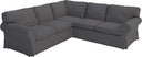 IKEA Ektorp Corner Sofa Slipcover Set – Cotton Replacement Cover