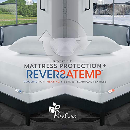 Reversible Cooling & Warming Mattress Protector