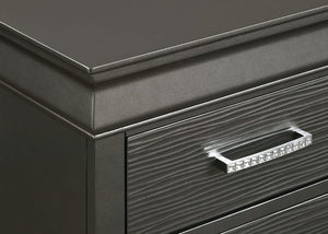 Contemporary Dark Grey Queen Bedroom Set 5-Piece