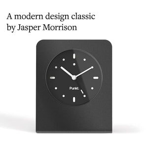 Analog Alarm Clock with Light & Snooze – Silent Bedside Clock