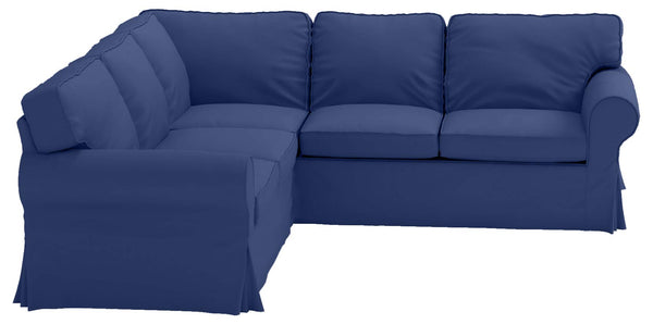 IKEA Ektorp Corner Sofa Slipcover Set – Cotton Replacement Cover