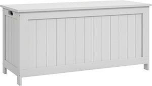 Storage Chest with Safety Hinges & Cut-Out Handles — 39.4"