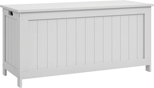 Storage Chest with Safety Hinges & Cut-Out Handles — 39.4"