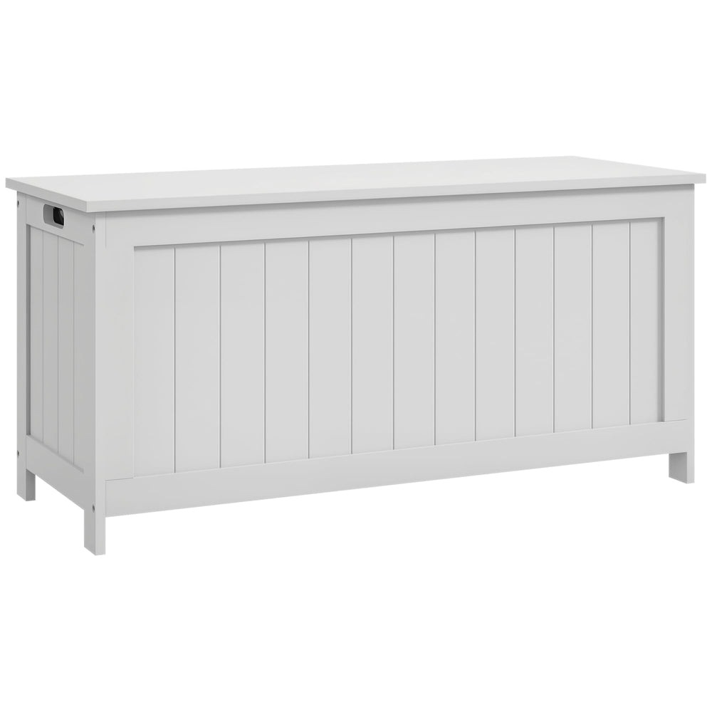 Storage Bench with Safety Hinges & Cut-Out Handles