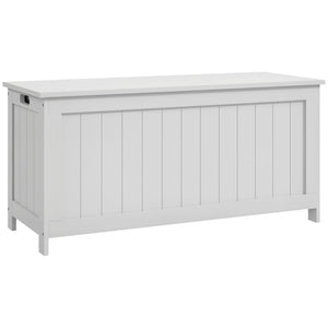 Storage Bench with Safety Hinges & Cut-Out Handles