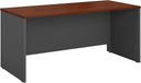 60W Credenza Office Desk with Thermally Fused Laminate Surface