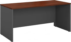 60W Credenza Office Desk with Thermally Fused Laminate Surface