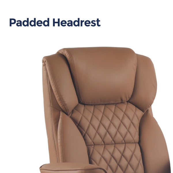 Prestige Heat & Kneading Massage Office Chair with Footrest