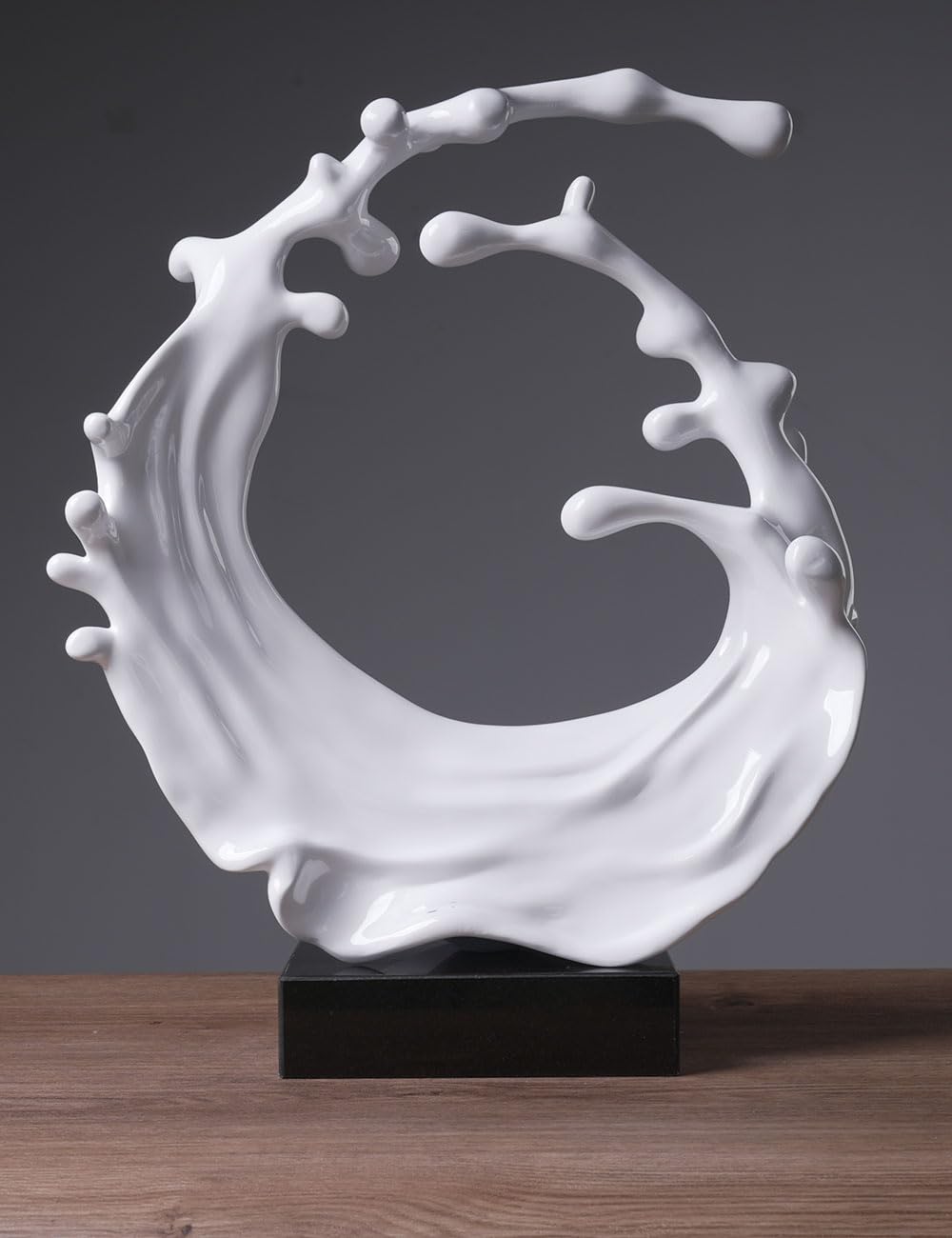 Abstract Sea Wave Sculpture Figurine