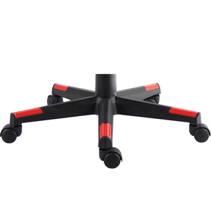 Ergonomic Gaming Chair with Flip-Up Armrests & 360° Swivel